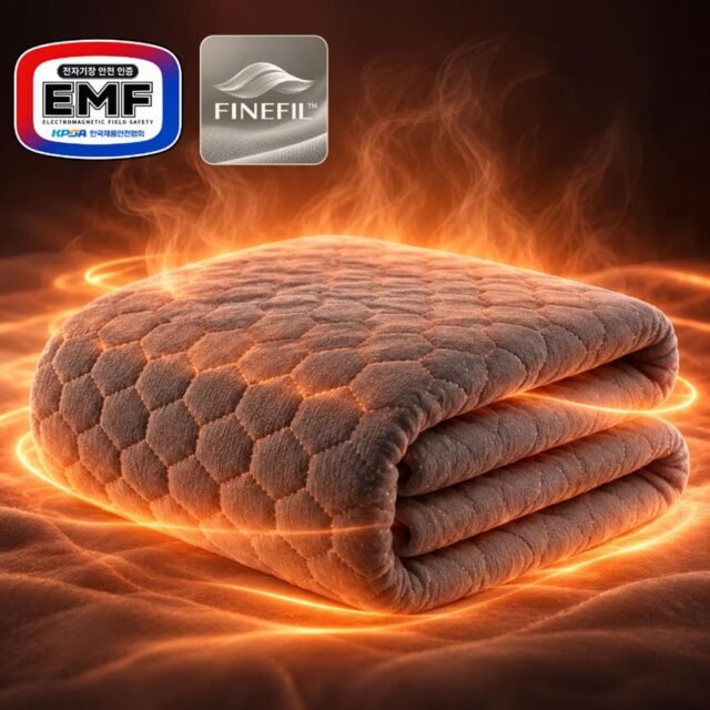 루안 EMF 그래핀 탄소매트 전기매트 온열매트 1인용 전자파없는 전기장판 캠핑 전기요 싱글